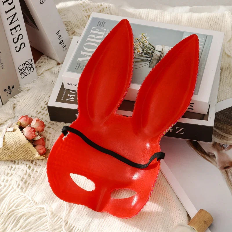 Full Diamond Animal Party Mask for Women & Men - Rabbit, Halloween, Festival
