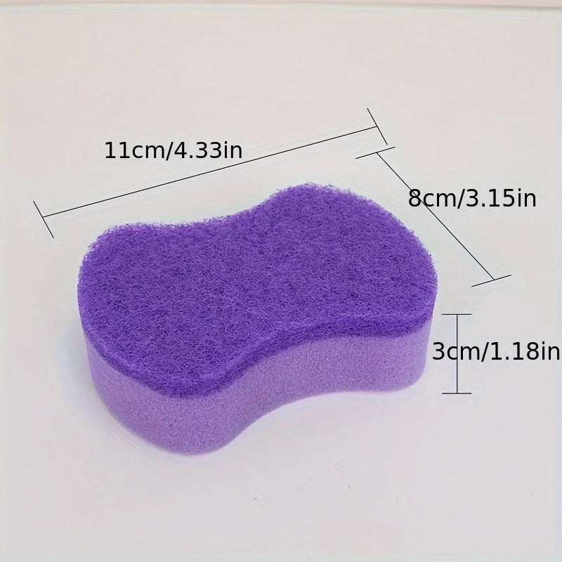 12-Pack Heavy Duty Dishwashing Sponges Kitchen Scrub & Multi-Purpose Cleaning Pads