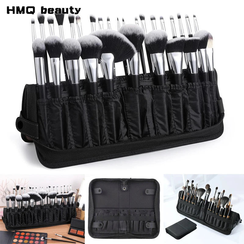Multifunctional Makeup Brush Storage Bag Waterproof Cosmetic Organizer Travel Case