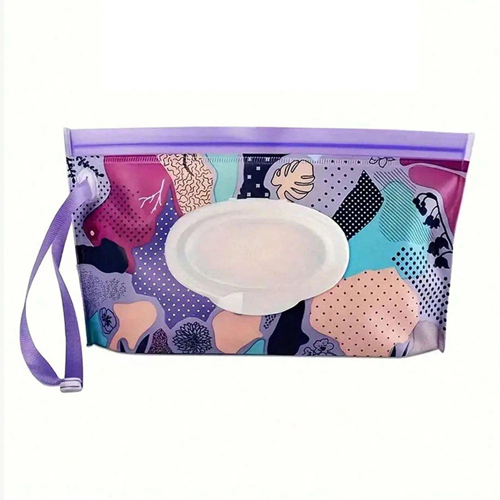 Portable Baby Wipe Dispenser Box Refillable Waterproof Travel Wipes Container