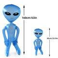 Inflatable Alien Toys Set for Halloween Christmas Party Decorations and Gifts - 2 Pieces