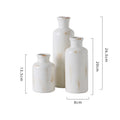 Nordic Style Ceramic Vase Set - Modern Minimalist Flower Holders for Home Decor