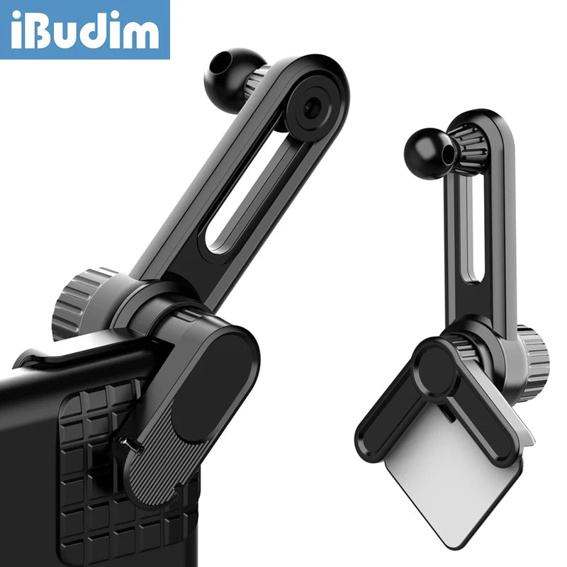 Universal Car Phone Mount with 17mm Ball Head and Sticker Base for Tesla