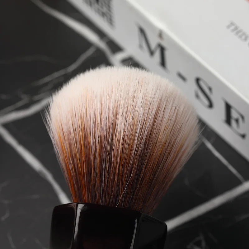 Yaqi 24mm Synthetic Hair Shaving Brush for Men - Moka Express Style