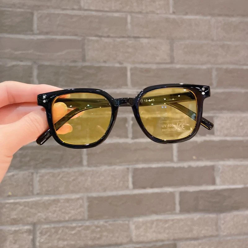 Children's UV400 Square Sunglasses - Fashion Kids Outdoor Sun Protection