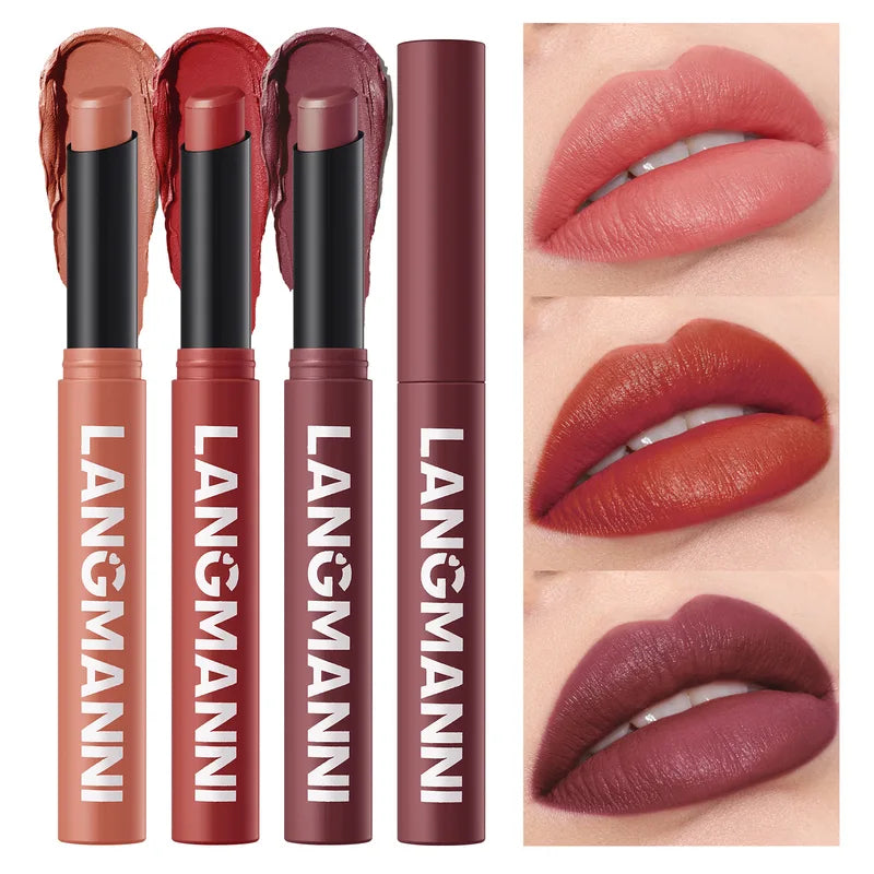 Matte Waterproof Lipstick Pencil - Long Lasting Lip & Lip Tint