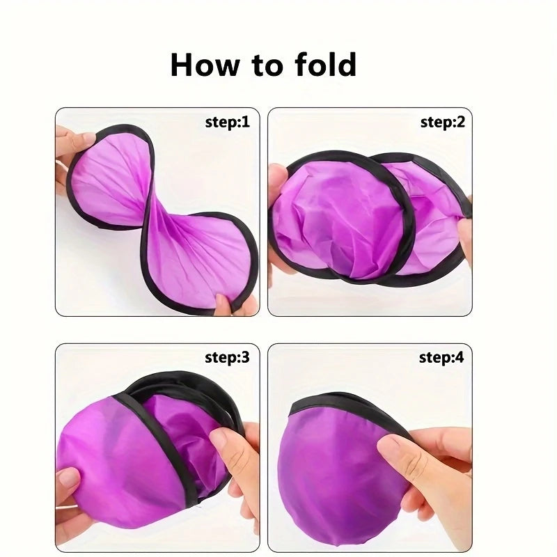 Portable Foldable Hand Fans Set for Beach Outdoor Travel Home Use