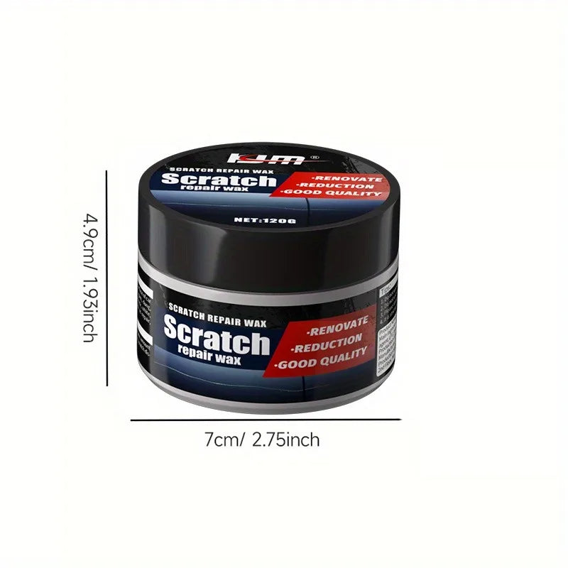 120g Car Scratch Repair Wax - Paint Polishing & Restorer for All Vehicles