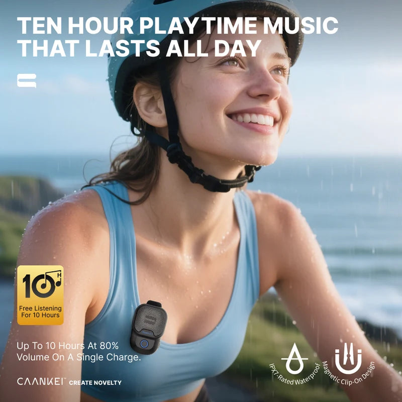 Wireless Waterproof Portable Bluetooth Speaker for Outdoor Sport & Calls