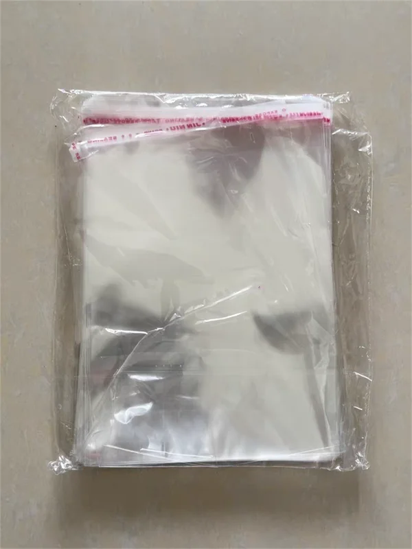 Self-Adhesive Plastic Packaging Bags - Resealable OPP Sealed Gift Bags