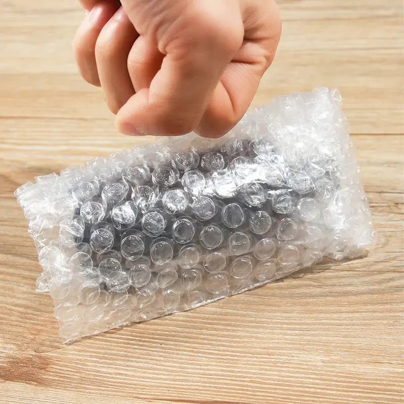 50PCS Clear Bubble Cushioning Bags - Shockproof Foam Packing Envelopes