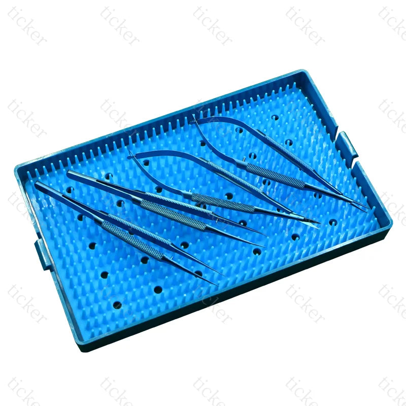 Micro-Instrument Surgical Suture Set - Stainless Steel Ophthalmology Tools