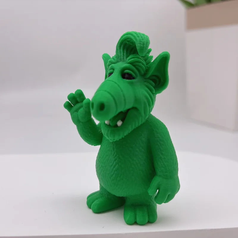 3D Alien Waving Decoration Ornament - Furry Garden & Home Sculpture