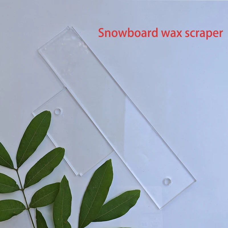 High Toughness Snowboard Wax Scraper for Ski & Snowboard Maintenance