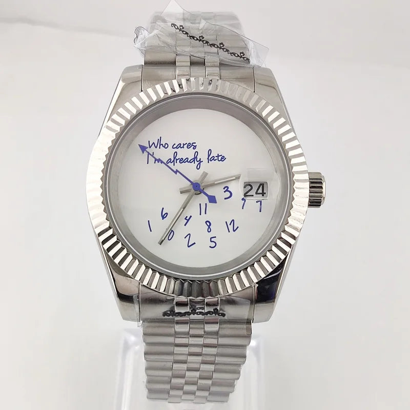 36mm/39mm NH35 Watch Case with Sapphire Crystal Glass Waterproof for Men and Women