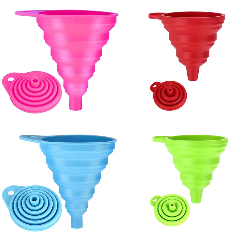 Diamond Painting Tools Funnel - Silicone Collapsible Beads Container for 5D DIY Kits