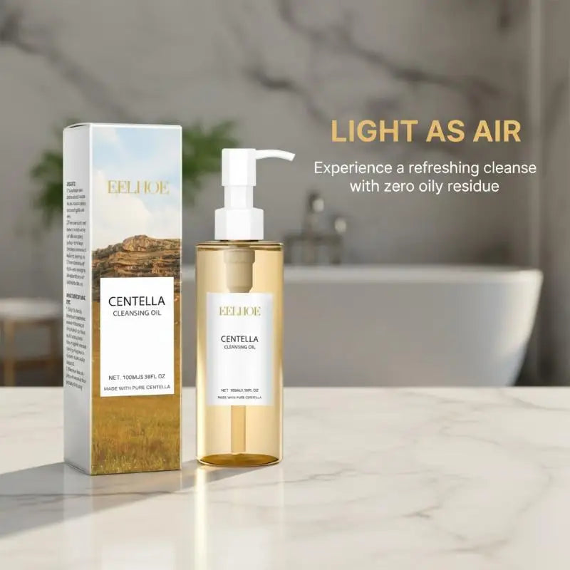 Deep Cleansing Centella Oil Makeup Remover with Vitamin E & Moisturizing Care