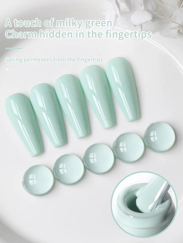Semi-Permanent Nail Gel Kit - UV LED Nail Art Supplies - Multiple Colors