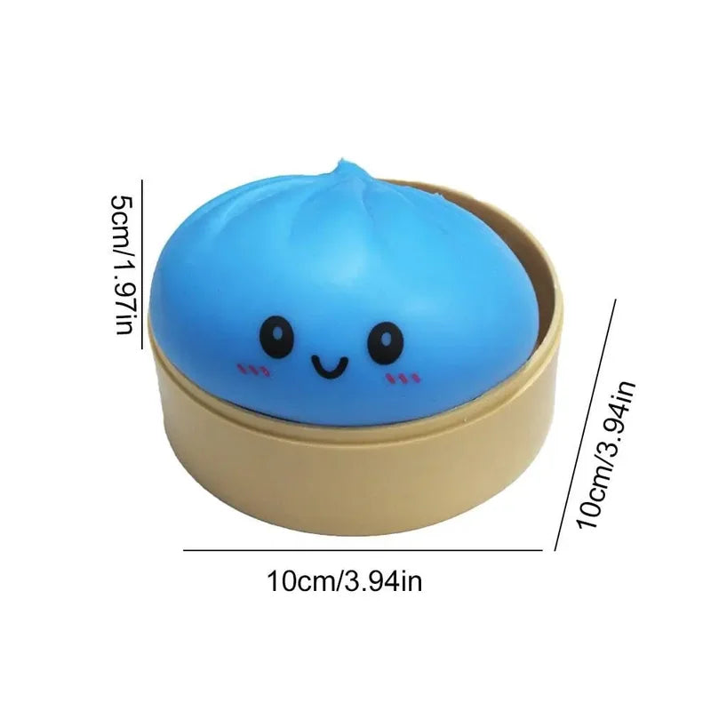 Halloween Ghost Dumplings Toy Soft Slow Resilience Squishy Fidget