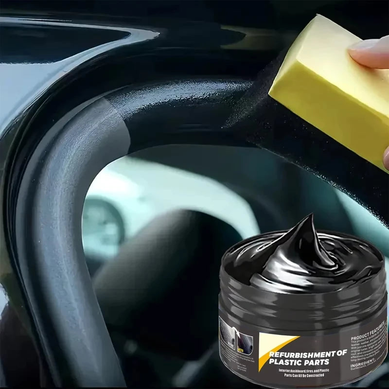 Car Interior & Exterior Repair Paste - Plastic Scratch & Tire Polish Wax