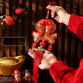 Traditional Chinese New Year Lanterns Hanging Strings Bell Decor - Spring Festival Ornament