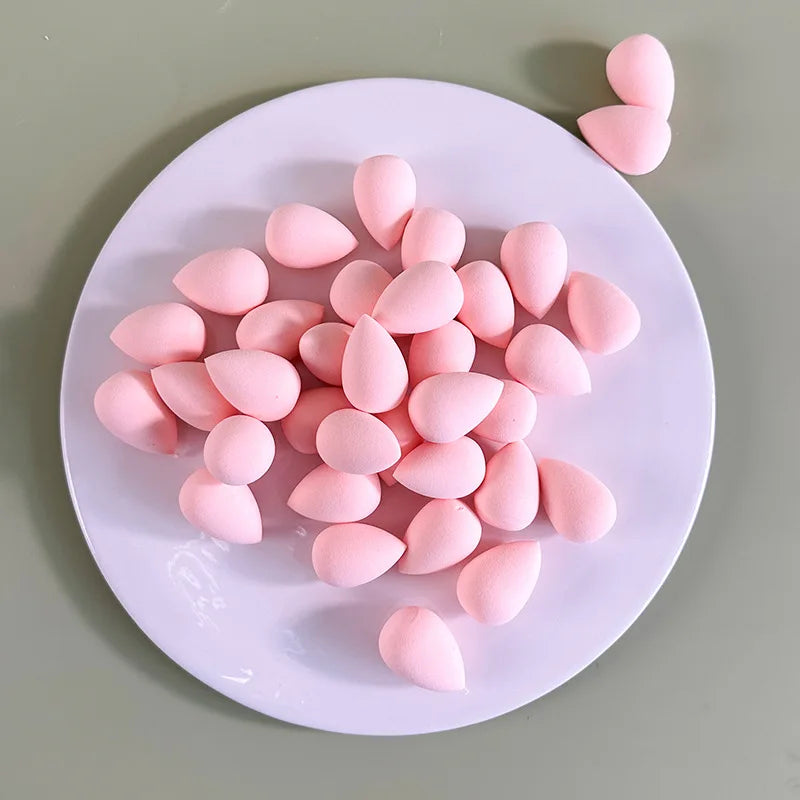 Mini Makeup Blender Sponges 3/20/60pcs Reusable Water Drop Shape Cosmetic Tools