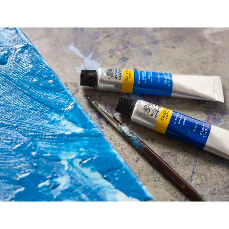 Professional Acrylic Paint Set - Vivid Colors for Canvas & Art Projects