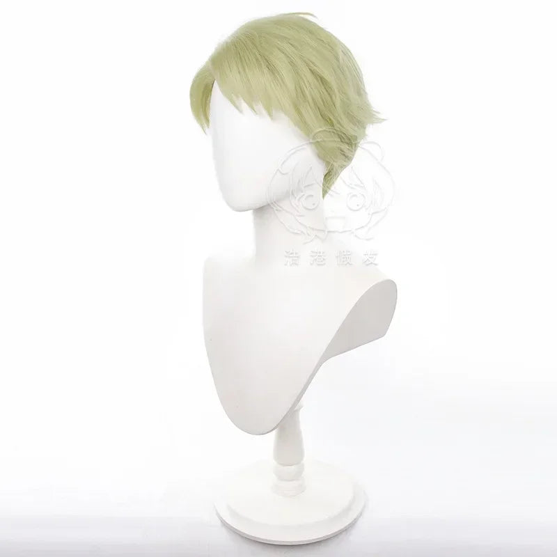 Anime Nanami Kento Cosplay Synthetic Wig 30cm Heat-Resistant Costume Hair