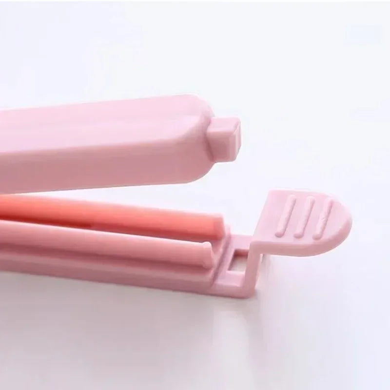 10PCS Food Bag Sealing Clips - Portable Kitchen Snack & Food Storage Buckles