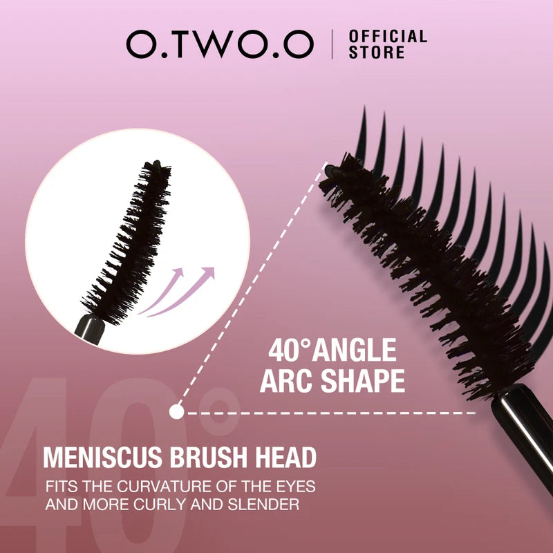 Long Lasting Waterproof Volumizing Curling Mascara for Dramatic Lash Extension