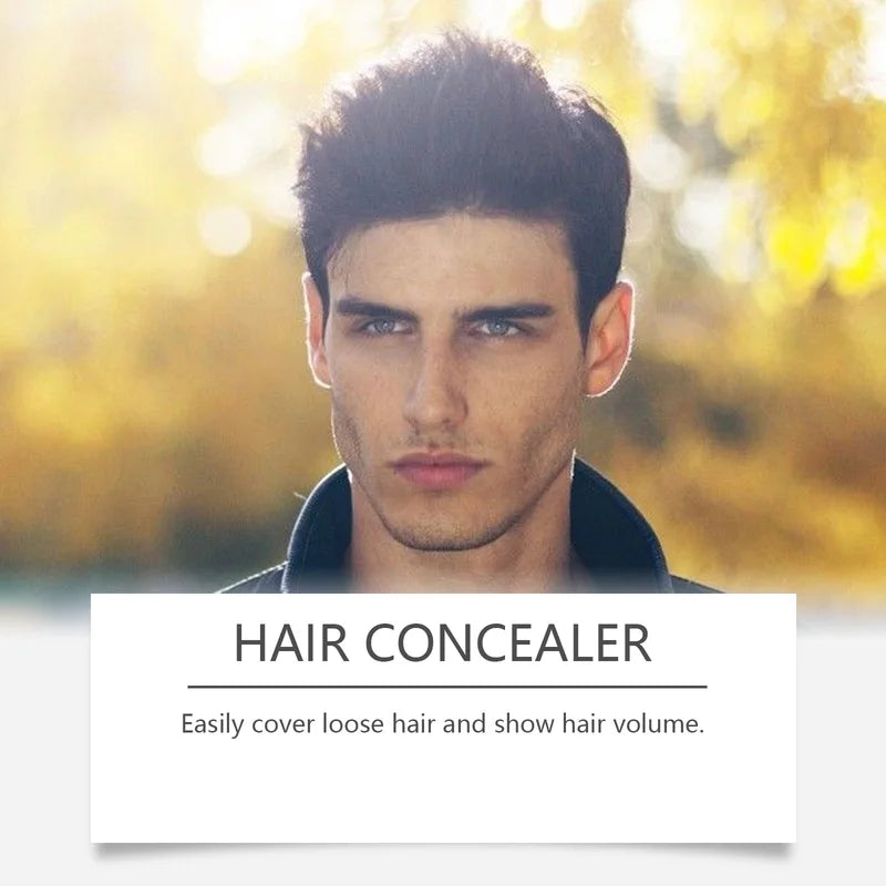 Men Waterproof Hair Concealer for Hairline & Root Cover Up - 50g