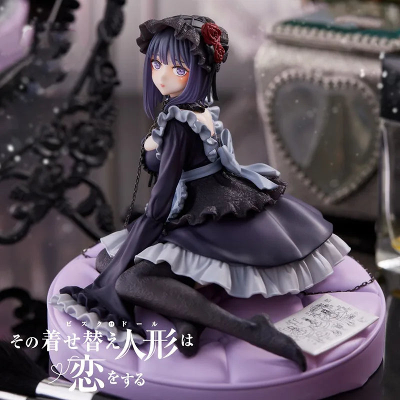 Anime Action Figure Kitagawa Marin Black Maid Outfit Collectible Toy