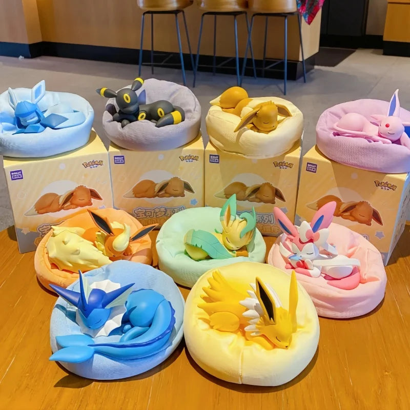 Anime Sleeping Position Toy Series Blind Box - Sylveon Umbreon Flareon Jolteon Model Gift