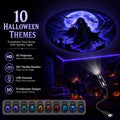 Halloween Projection Light with 10 Patterns - Bedroom Ceiling Night & Wall Decor