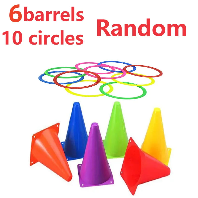 Children's Outdoor Ring Toss Game - Parent-Child Interactive Toy for Kids