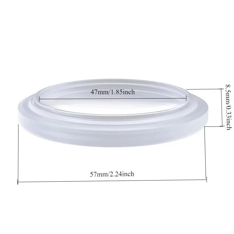 Silicone Seal Gasket for Delonghi Coffee Machines EC680 EC685 EC9355M EC9665M Replacement Brew Head O-Ring Seal