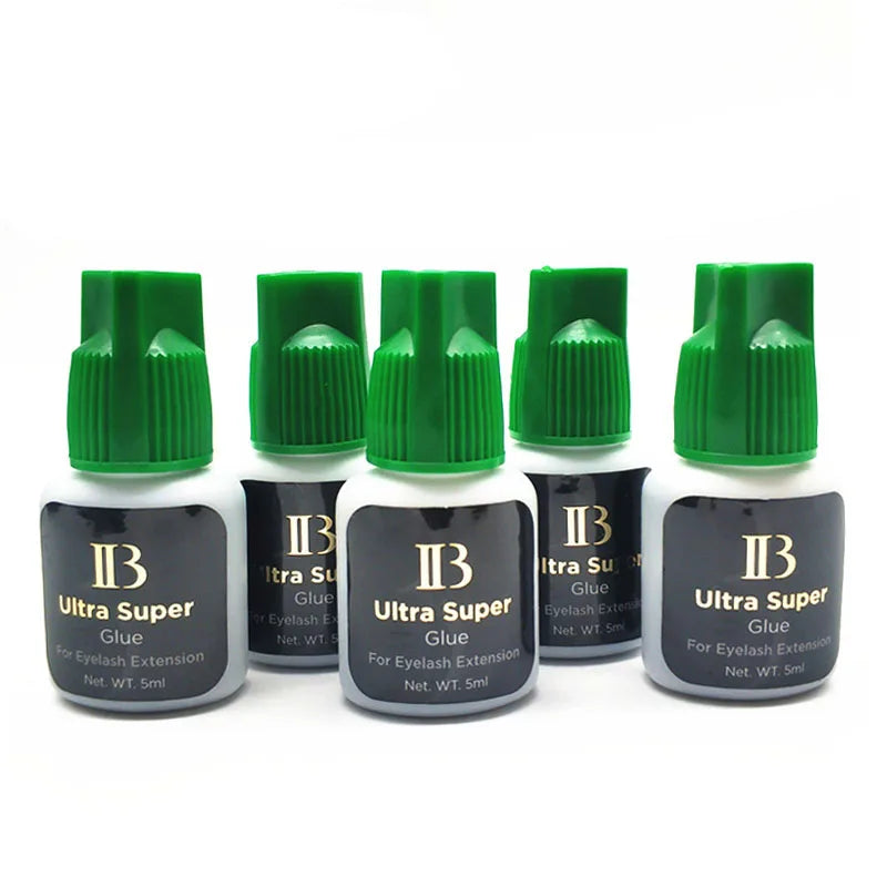 Korean Original Eyelash Extension Super Glue - 5ml Fast Drying Adhesive for False Lashes