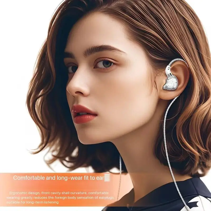Wired USB-C & 3.5mm Sport Earphones with Mic for Samsung & Xiaomi