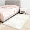 Fluffy Furry Area Rug 10x12 for Living Room & Bedroom - Shaggy Plush Rectangle Carpet