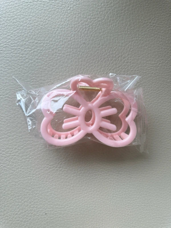Candy Color Cat Bow Hair Claw Clip for Girls & Women - Stylish Hair Accessories