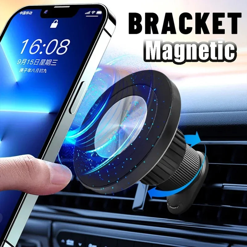 Universal 17mm Magnetic Ball Head Base for MagSafe Car Mounts and Phone Holders