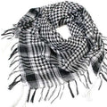 Summer Women Men Tactical Arab Scarf Lightweight Hijab Spring Army Plaid Head Wrap