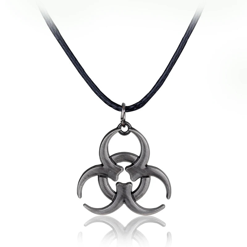 Evils Pendant Necklace for Men Women Cosplay Jewelry Gift with Multiple Colors