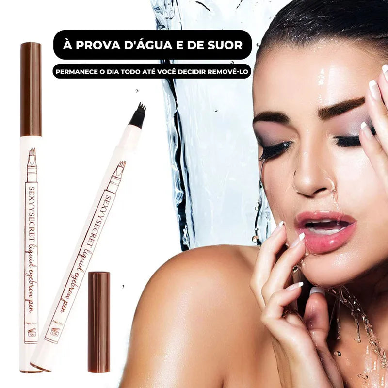 Professional Eyebrow Kit with Precision Pencil and Shaping Razor - Multiple Colors