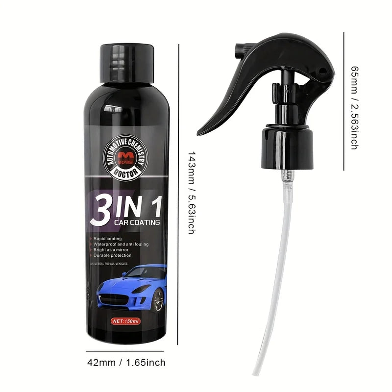 Universal Car Polish and Wax Kit - Scratch-Resistant Shine Protection for All Colors