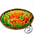 Washable Felt Pet Sniffing Mat for Dog Training & Enrichment - Foldable Slow Feeding Toy