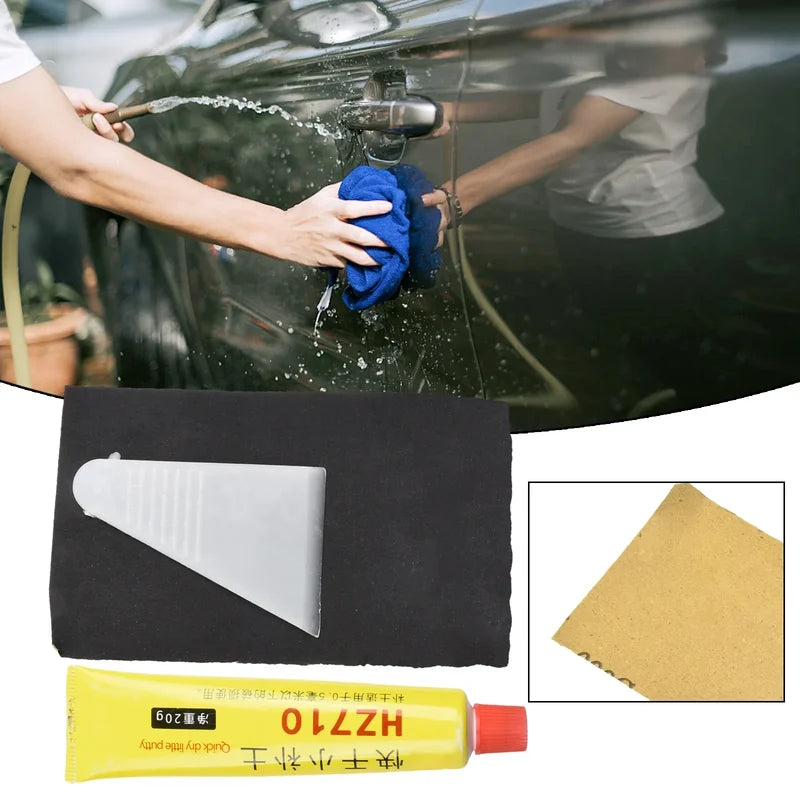 Car Scratch Filler Repair Kit with Paint Pen for Auto Body Touch-Up - Multiple Colors