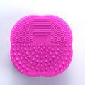 Foldable Silicone Makeup Brush Cleaner Bowl - Portable Brush & Sponge Wash Basin