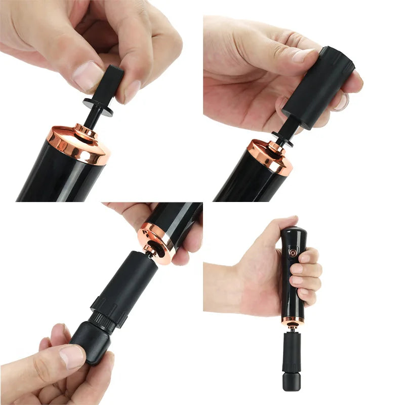 Electric Lash Glue Shaker Device - Hands-Free Rotating Liquid Adhesive Mixer