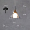 Japanese Style Pendant Lamp for Restaurant & Dining Rooms Modern Retro Glass Light